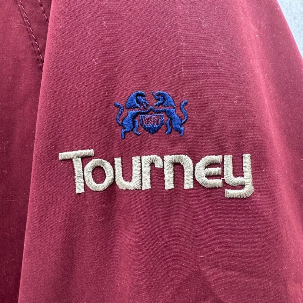 VTG Tourney Gore-Tex Men's XL Wine Golf Jacket Waterproof Windproof Coat‎